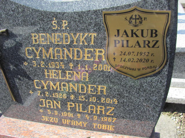 Jakub PILARZ 1952 Szczyrk - Grobonet - Wyszukiwarka osób pochowanych