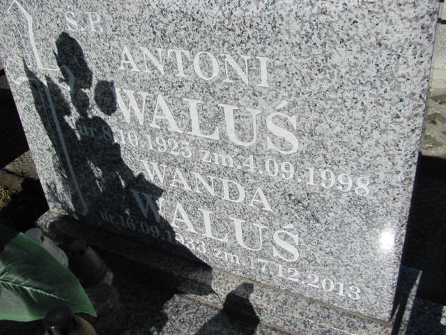 Wanda WALUŚ 1933 Szczyrk - Grobonet - Wyszukiwarka osób pochowanych