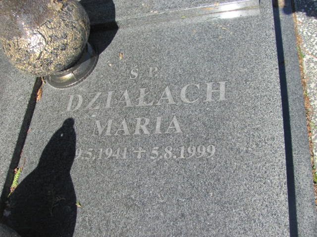 Grób Maria Działach