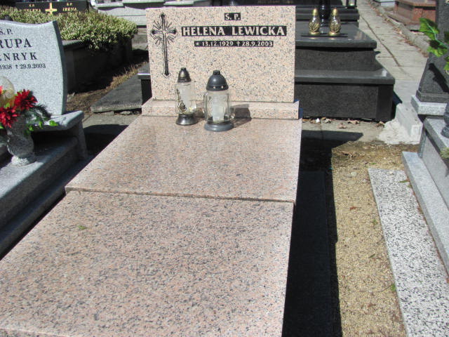 Grób Helena Lewicka