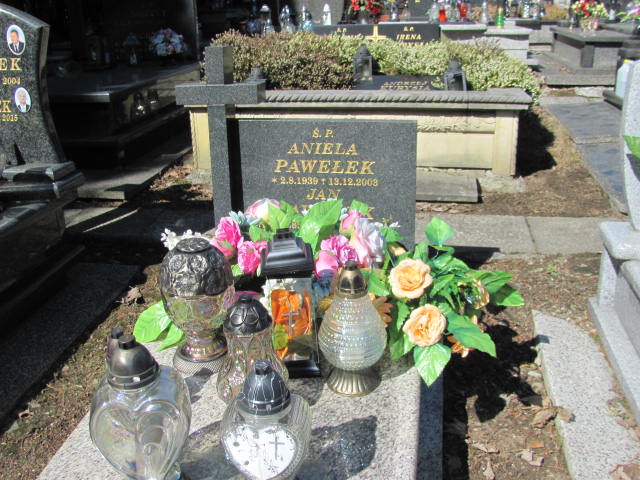 Grób Aniela Pawełek