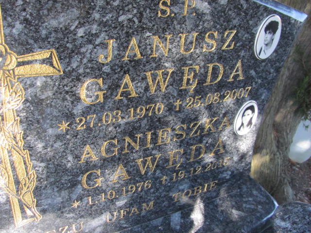 Agnieszka GAWĘDA 1976 Szczyrk - Grobonet - Wyszukiwarka osób pochowanych