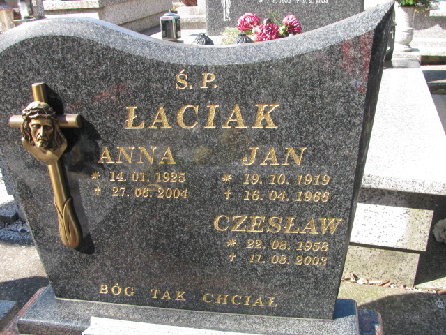 Anna Łaciak 1925 Szczyrk - Grobonet - Wyszukiwarka osób pochowanych