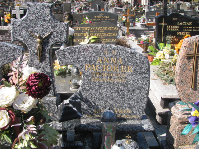 Anna PACIOREK 1932 Szczyrk - Grobonet - Wyszukiwarka osób pochowanych