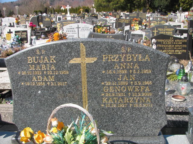Adam BUJAK 1958 Szczyrk - Grobonet - Wyszukiwarka osób pochowanych