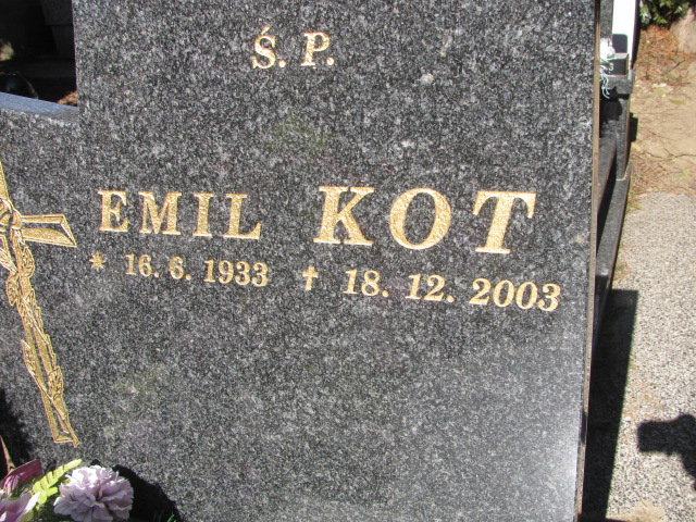 Emil Kot 1933 Szczyrk - Grobonet - Wyszukiwarka osób pochowanych