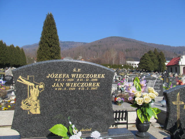 Józefa Wieczorek 1928 Szczyrk - Grobonet - Wyszukiwarka osób pochowanych