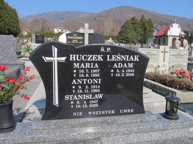 Adam Leśniak 1943 Szczyrk - Grobonet - Wyszukiwarka osób pochowanych