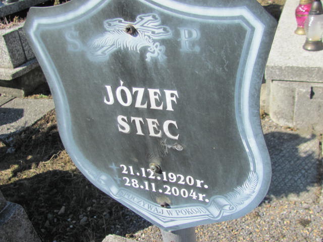 Józef Stec 1920 Szczyrk - Grobonet - Wyszukiwarka osób pochowanych