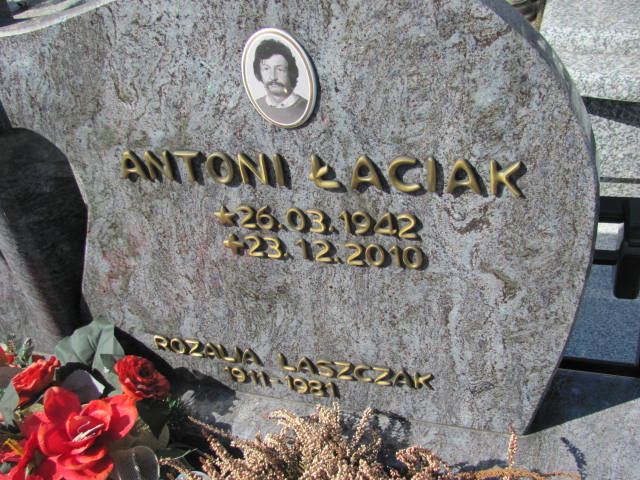 Antoni Łaciak 1942 Szczyrk - Grobonet - Wyszukiwarka osób pochowanych