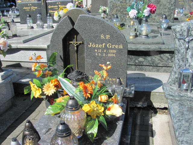 Grób Józef Greń